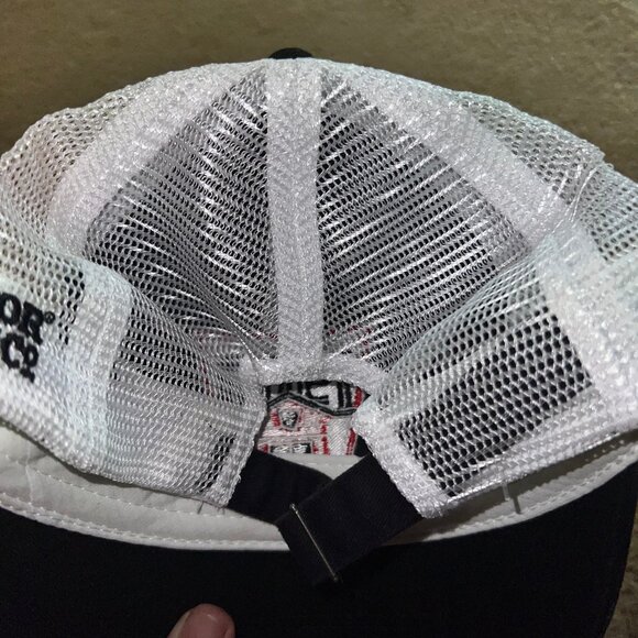 K Products Tractor Supply‎ TSC 1900 Adult Adjustable StrapBack White Mesh Hat - Picture 4 of 5